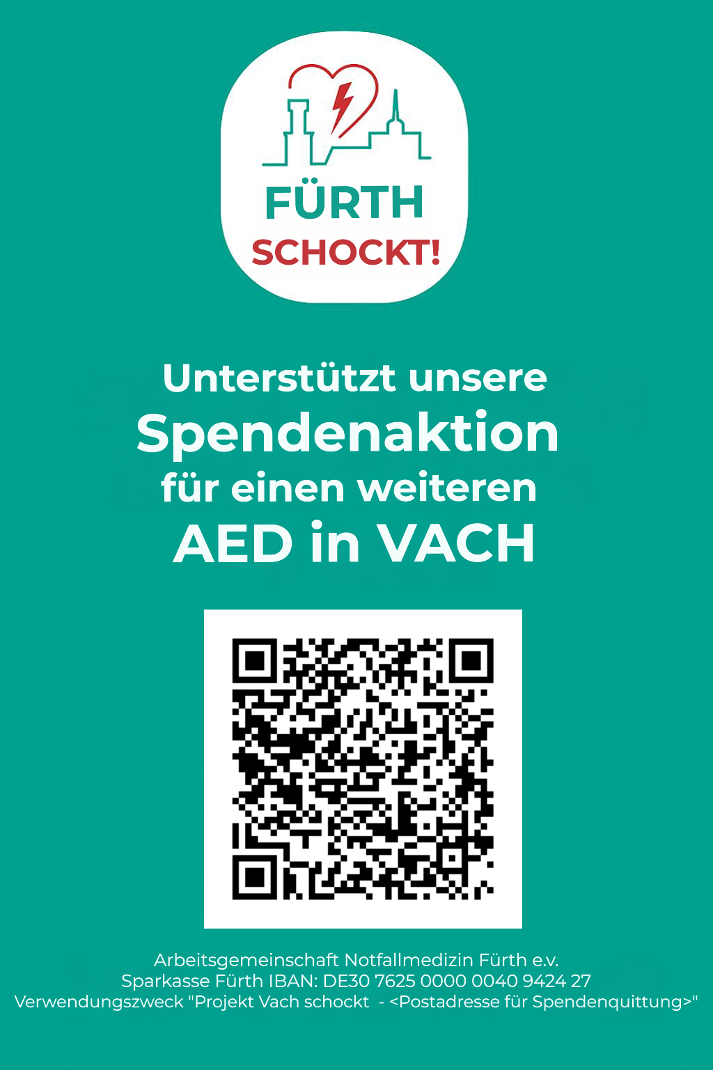 QR Code mit Bankdaten